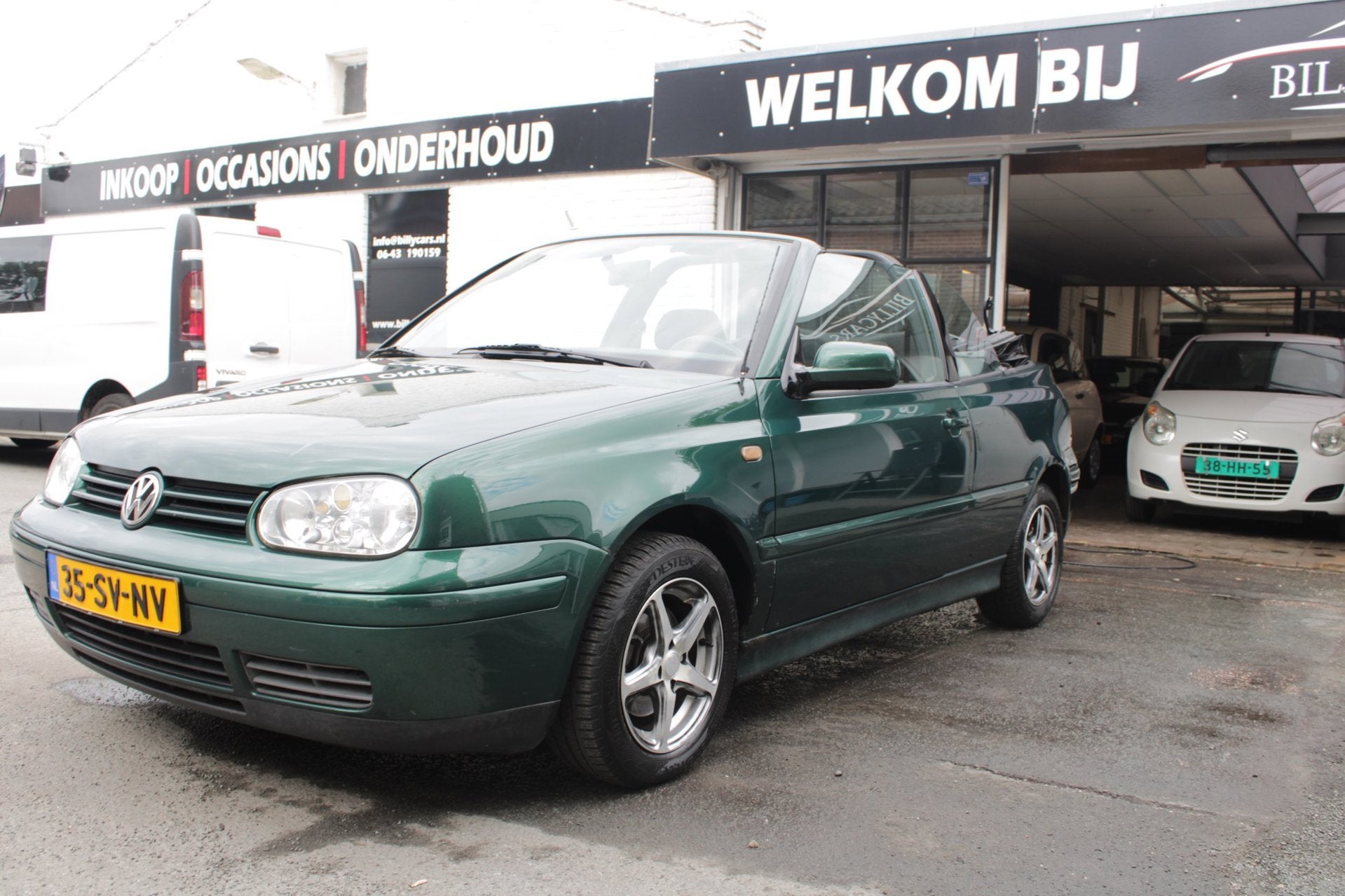Volkswagen Golf Cabriolet 1.6 / AUTOMAAT / CABRIO /, Auto's, 1160 kg, Gebruikt, Zwart, 4 cilinders