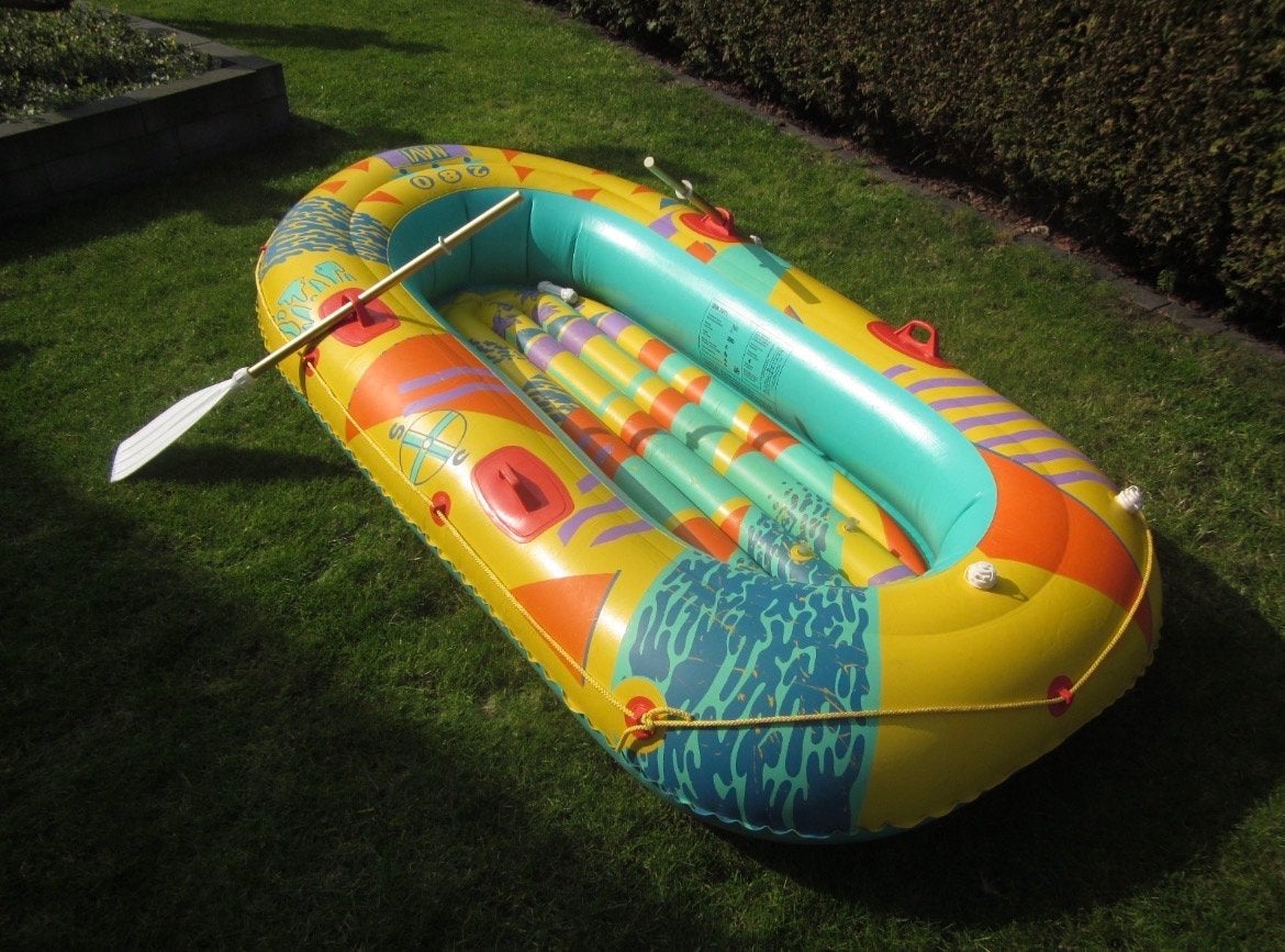 Royal Beach Navigator 280 opblaasboot met peddel, Ophalen, Gebruikt