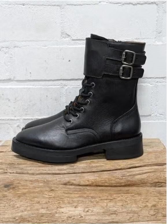 DWARS - Mooie leren boots maat 41 - Nieuw €149,95 - DWRS, DWRS, Verzenden, Zwart, Lage of Enkellaarzen