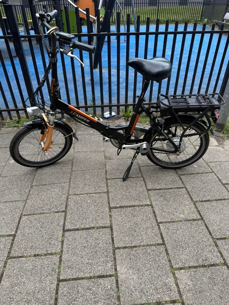 Elektrische  vouwfiets Scamper s200, Fietsen en Brommers, Fietsen | Vouwfietsen, Ophalen of Verzenden, Zo goed als nieuw, 20 inch of meer