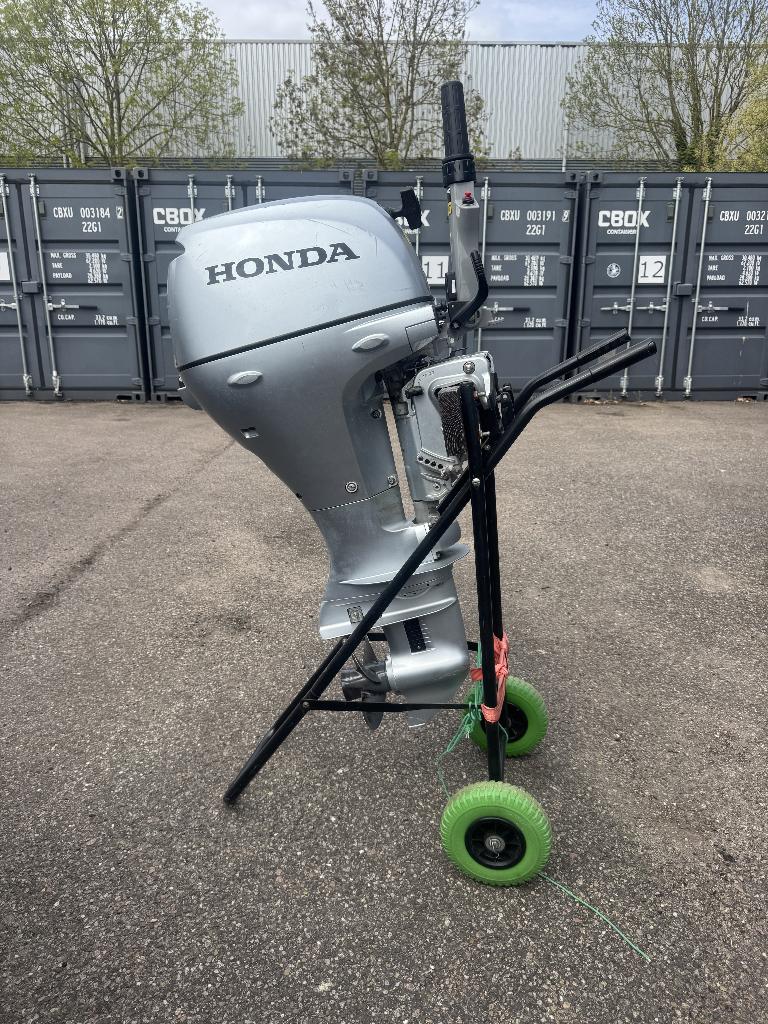 Honda BF15D buitenboordmotor 15 pk, weinig uren (292 uur), Ophalen, 10 tot 30 pk, Gebruikt, Viertaktmotor