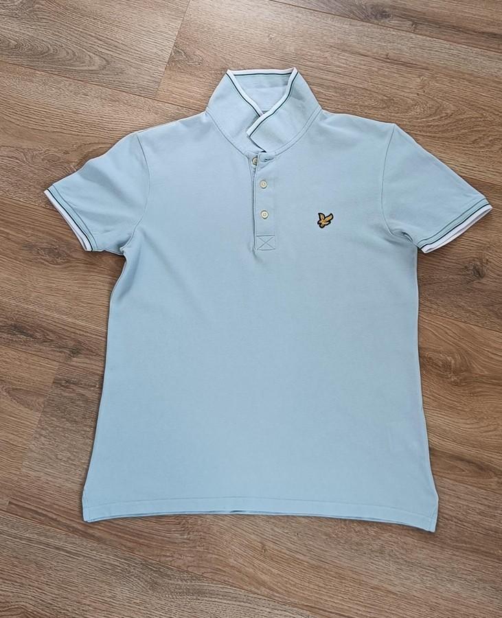 Lyle & Scott plain polo maat M, Zo goed als nieuw, Lyle & Scott, Verzenden, Maat 48/50 (M)