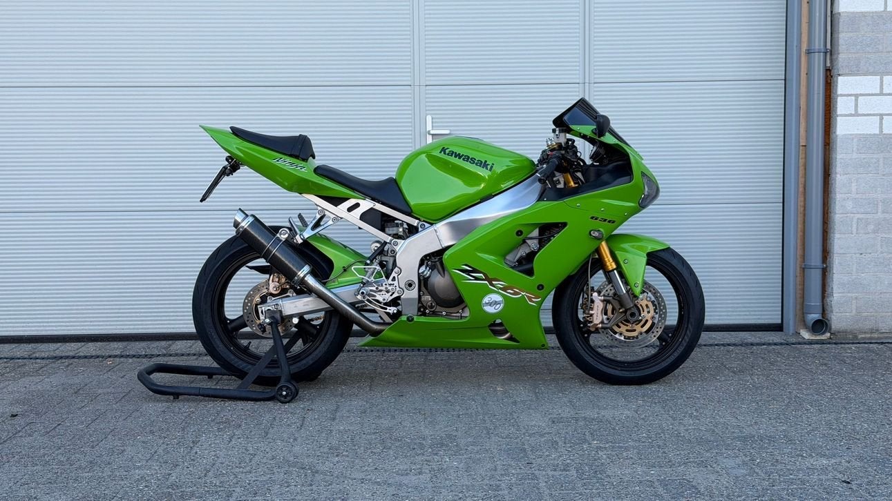 KAWASAKI NINJA ZX-6R 636 (bj 2003) 33.332 km, Motoren, Motorrijbewijs A, Bedrijf, Onbekend, Onbekend