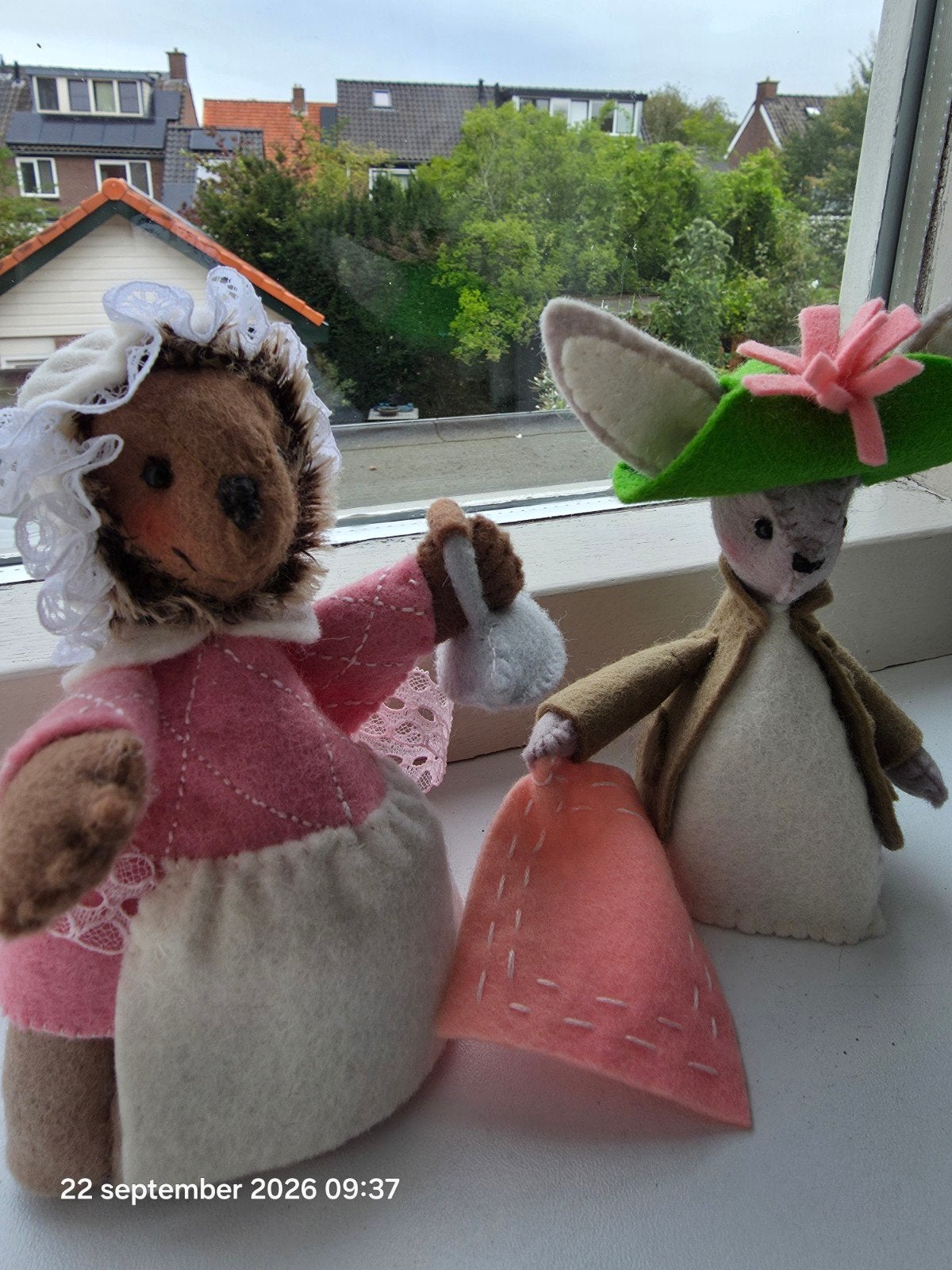 Beatrix Potter, figuren vilt, Ophalen of Verzenden, Nieuw, Figuurtje(s), Wolvilt