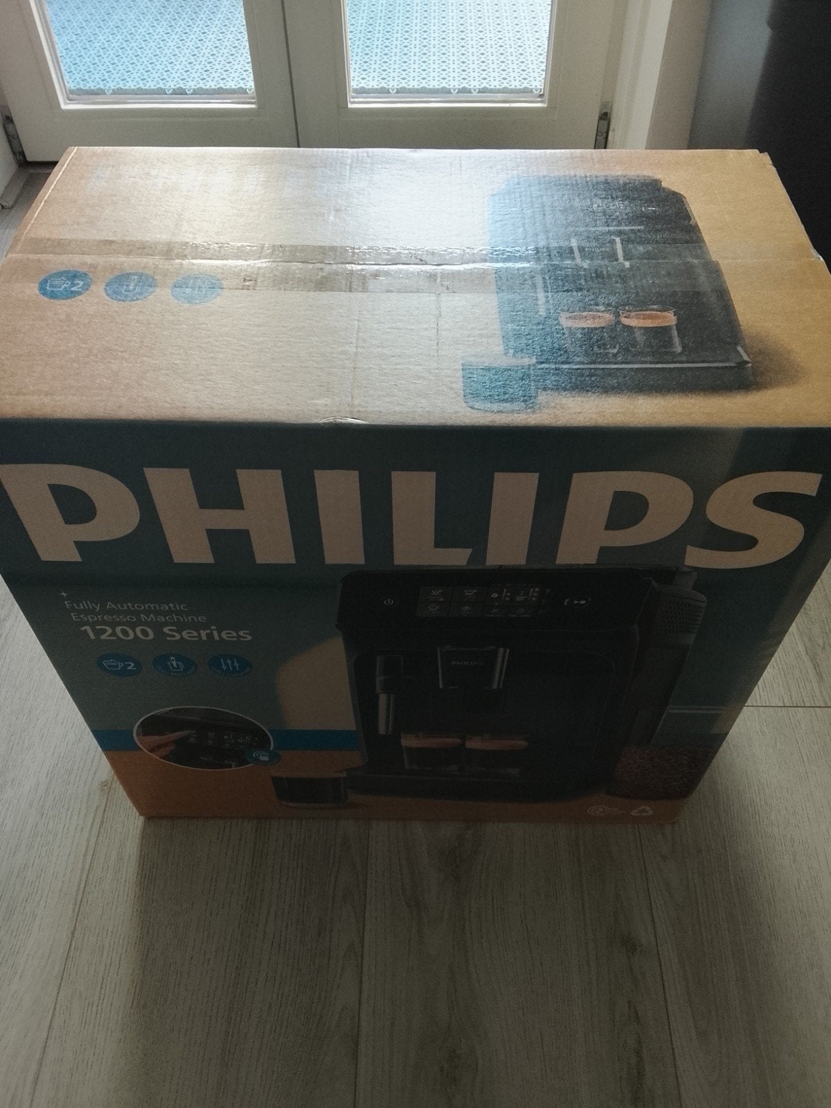 Philips 1200 Series Volautomatische Espressomachine, Espresso apparaat, Nieuw, Ophalen of Verzenden, 2 tot 4 kopjes