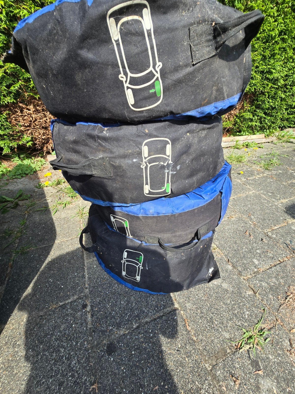 Winterbanden met velg 185/60/R14, Ophalen, Gebruikt