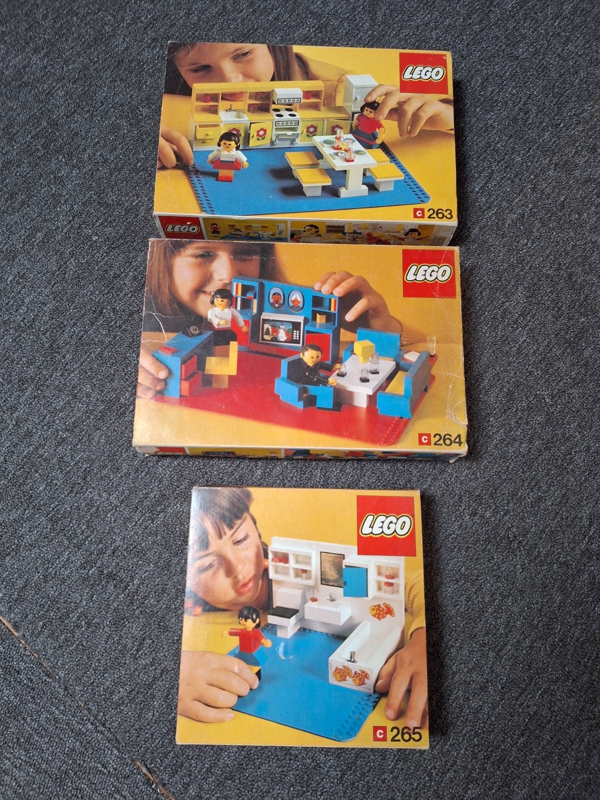 Lego HomeMaker 263 264 265, Kinderen en Baby's, Speelgoed | Duplo en Lego, Ophalen of Verzenden, Zo goed als nieuw