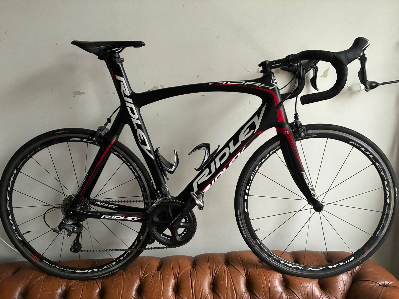 Ridley Noah Full Carbon Racefiets, Carbon, Zo goed als nieuw, Meer dan 20 versnellingen, 53 tot 57 cm
