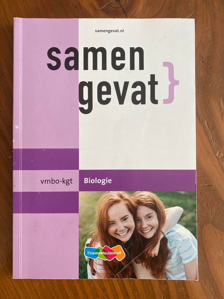 Samengevat Biologie vmbo-kgt Thiememeulenhoff, Ophalen of Verzenden, Gelezen, VMBO, Biologie
