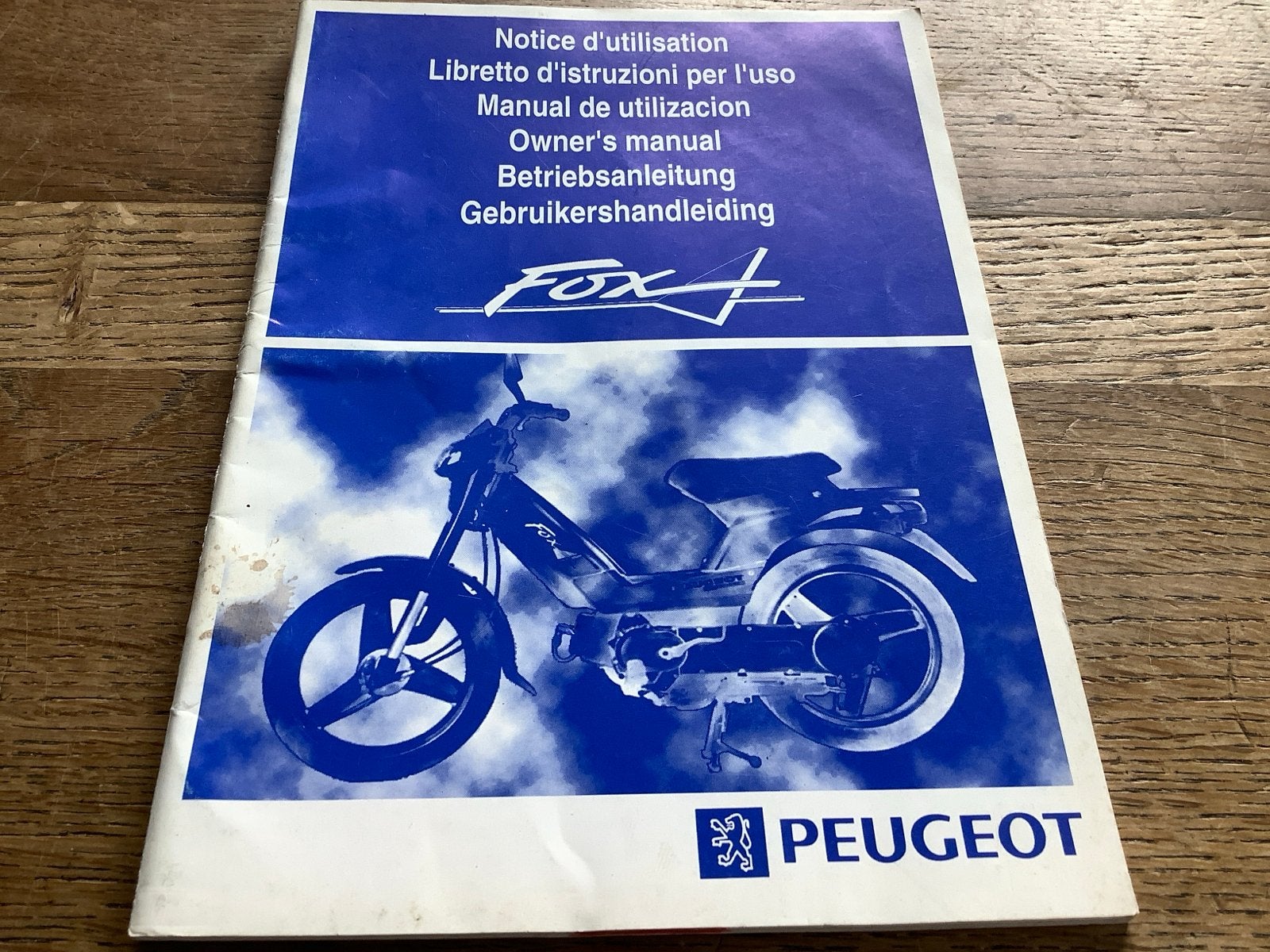 Handleiding Peugeot Fox Gebruikershandleiding.       (6), Verzenden