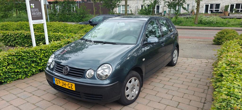 Volkswagen Polo 1.4 55KW AUT 2002 Blauw, Auto's, Volkswagen, Particulier, Polo, Airconditioning, Centrale vergrendeling, Radio
