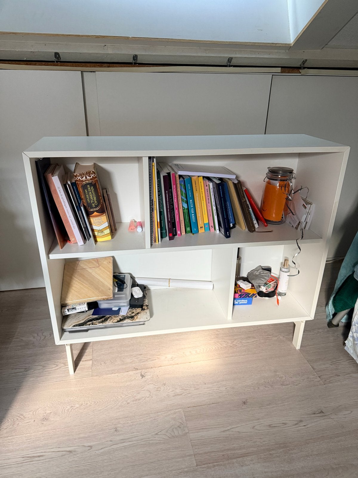 IKEA VALJE Kast / Boekenkast - Wit (68x35x30 cm), Huis en Inrichting, Kasten | Boekenkasten, Ophalen, Gebruikt, 50 tot 100 cm