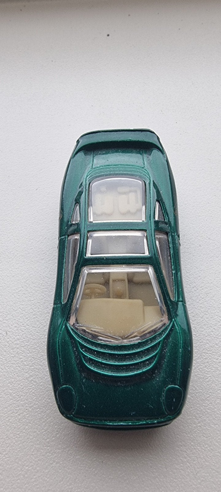 Matchbox Jaguar XJ220 Groen - Made in Thailand 1992, Ophalen of Verzenden, Gebruikt