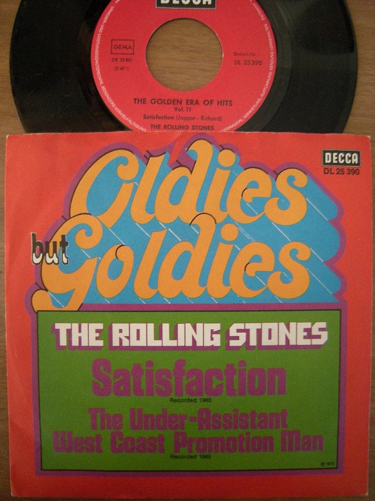 The Rolling Stones (Satisfaction), Gebruikt, Ophalen of Verzenden, Pop, Reissue