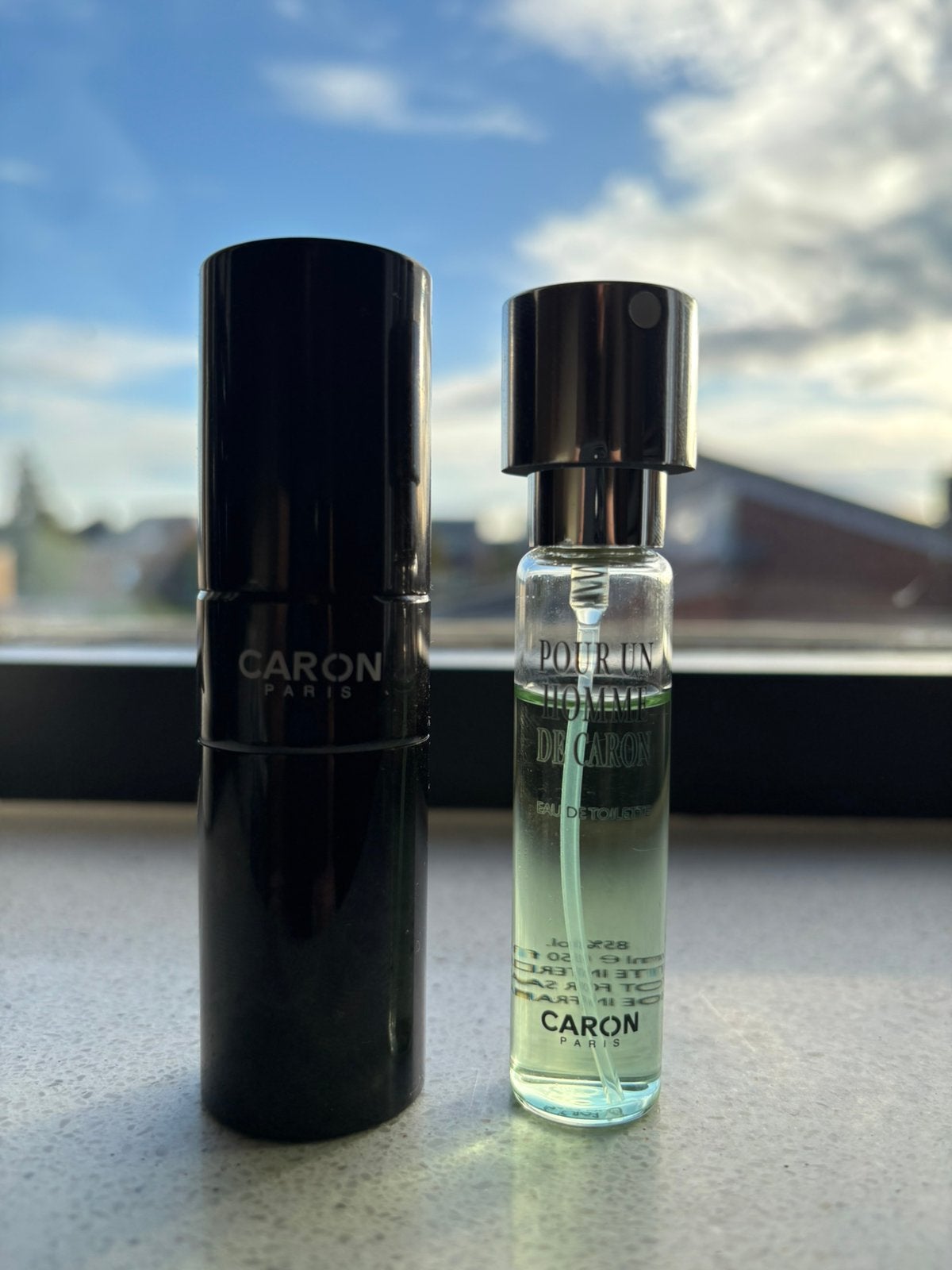 Caron pour un Homme de Caron Edt travel spray 15ml, Ophalen of Verzenden, Zo goed als nieuw