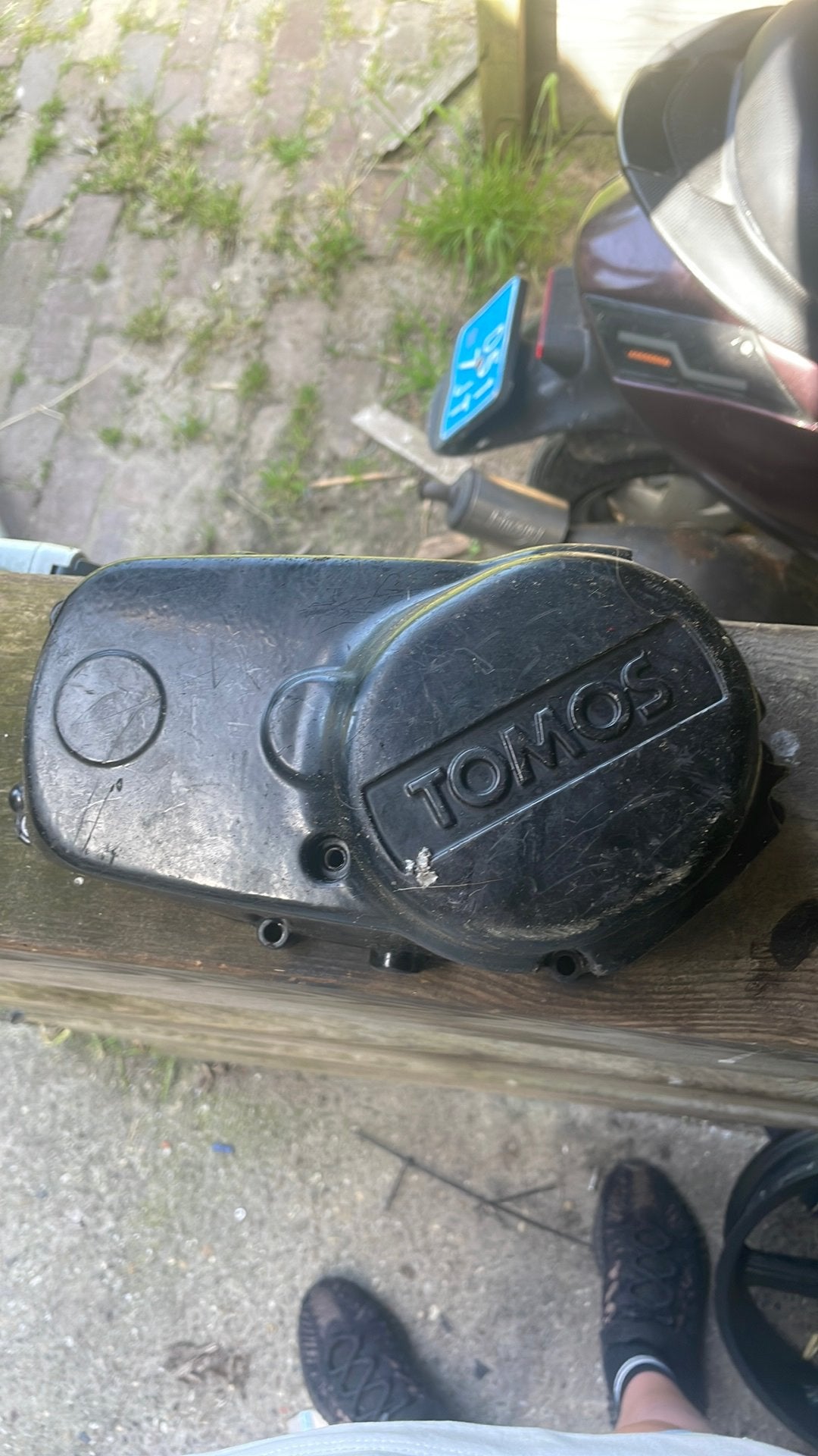 Tomos carter kap, Ophalen of Verzenden, Zo goed als nieuw, Kap, Tomos