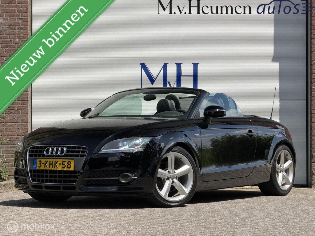 Audi TT Roadster 2.0 TFSI S-Line Sportstoelen Stoelverwarmin, Auto's, Audi, TT, Gebruikt, Zwart, 4 cilinders
