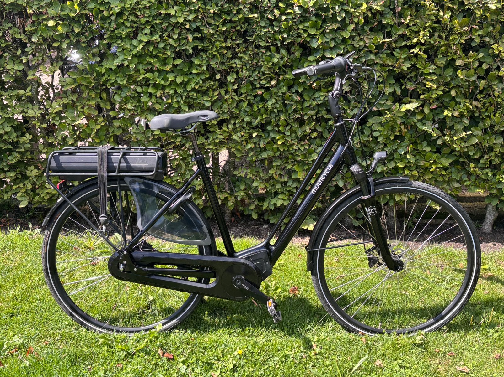 Multicycle elektrische damesfiets, Zgan 4600km middenmotor, 53 tot 56 cm, Ophalen, Zo goed als nieuw, Overige merken