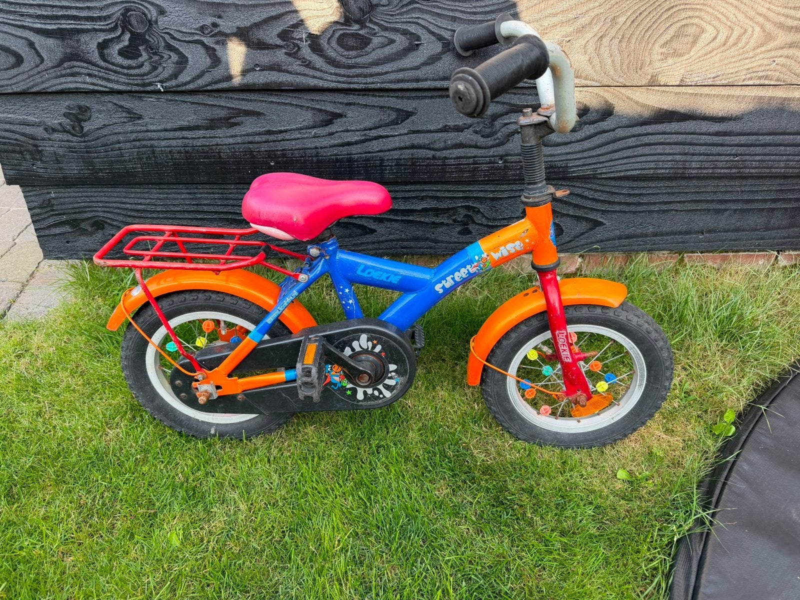 Loekie Streetwise kinderfiets 12,5 inch, Ophalen, Gebruikt, Terugtraprem, Minder dan 16 inch
