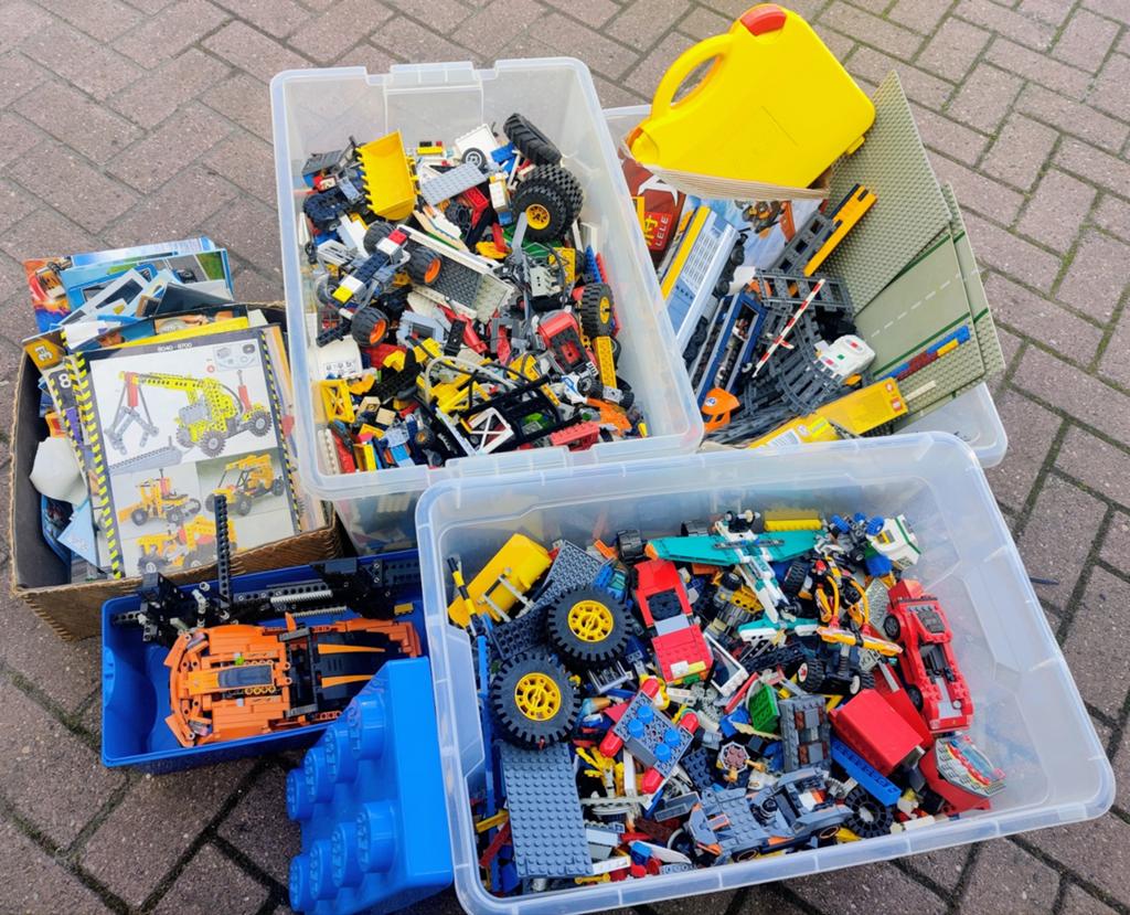 ❤️💙💛💚 Heel veel Lego, trein, rails, technic, vintage etc., Ophalen, Zo goed als nieuw