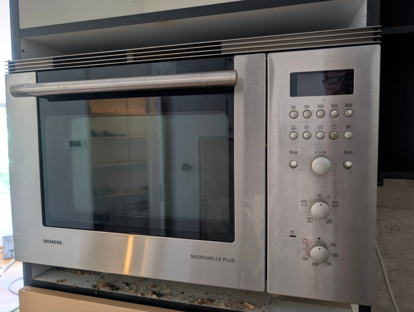 combi magnetron Siemens, vaatwasser en afzuigkap, Witgoed en Apparatuur, Ophalen, Combimagnetron, Gebruikt, Inbouw