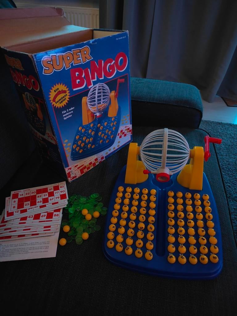 Bingo spel, Hobby en Vrije tijd, Gezelschapsspellen | Overige, Ophalen