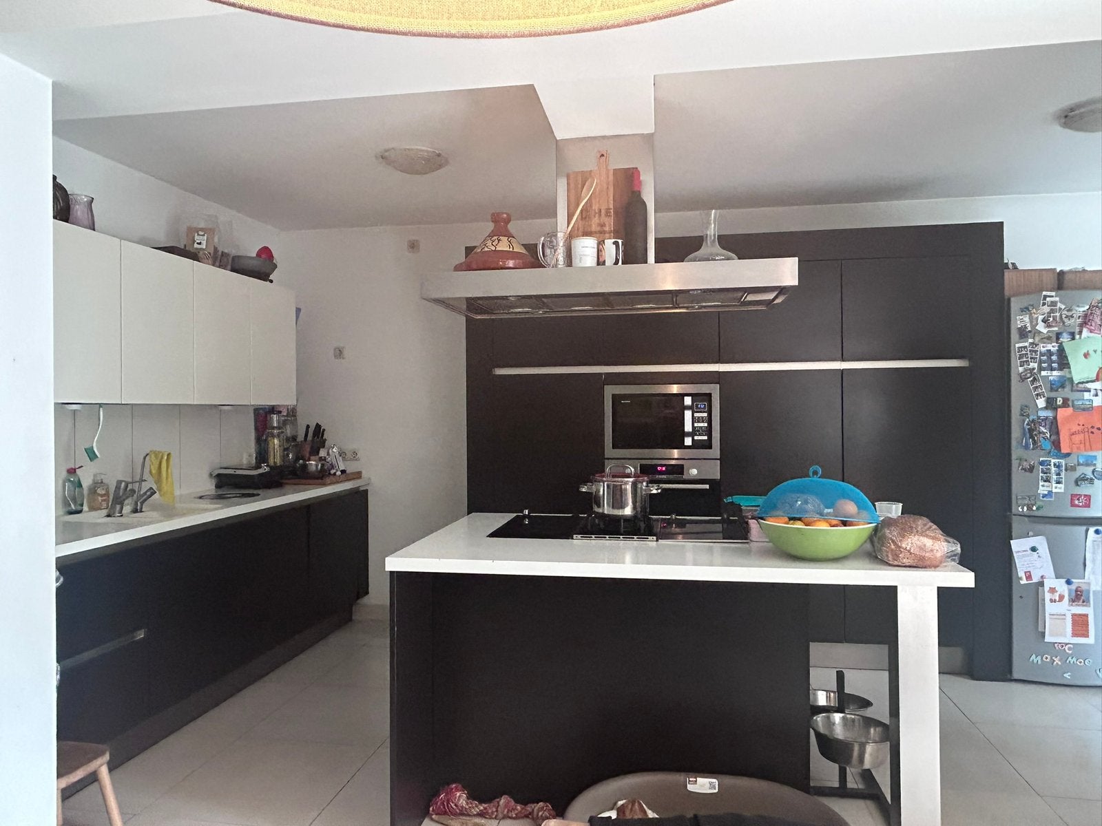 Keuken met eiland, Ophalen, Gebruikt, Wit