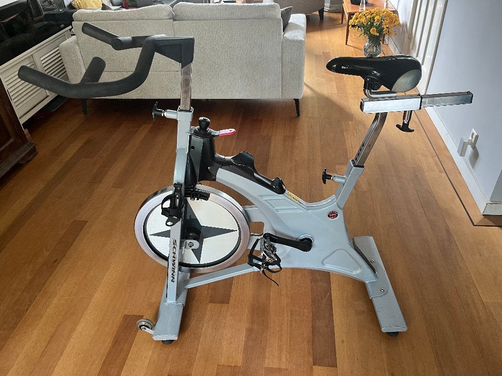 Schwinn Evolution Spinningfiets, Sport en Fitness, Ophalen, Gebruikt, Spinningfiets, Benen