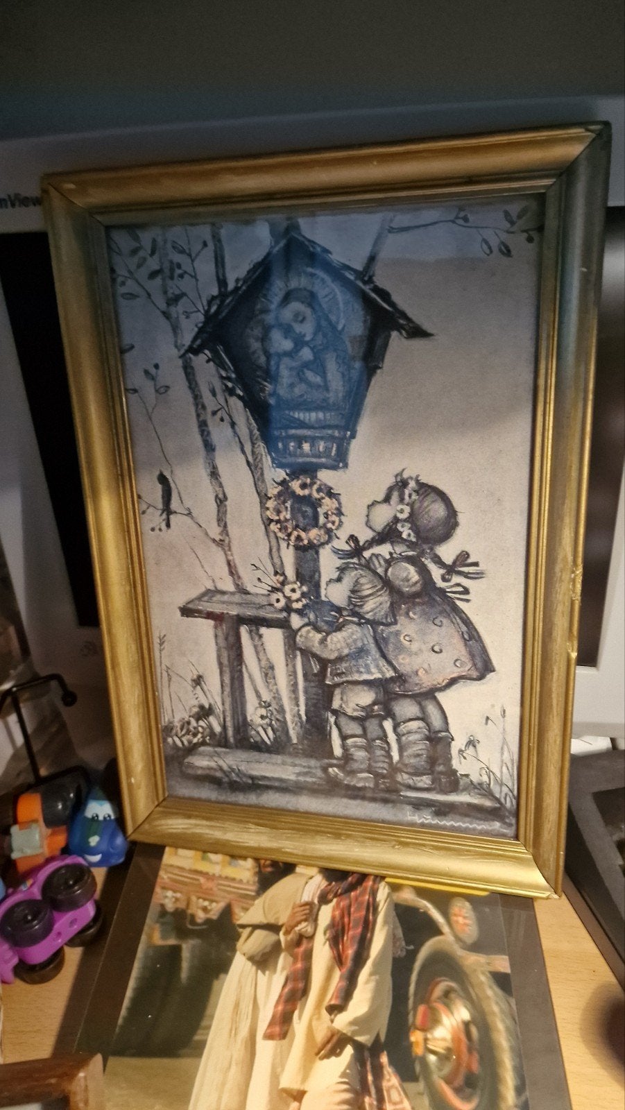 Hummel schilderijtjes met hun 4ren 10€, Ophalen of Verzenden