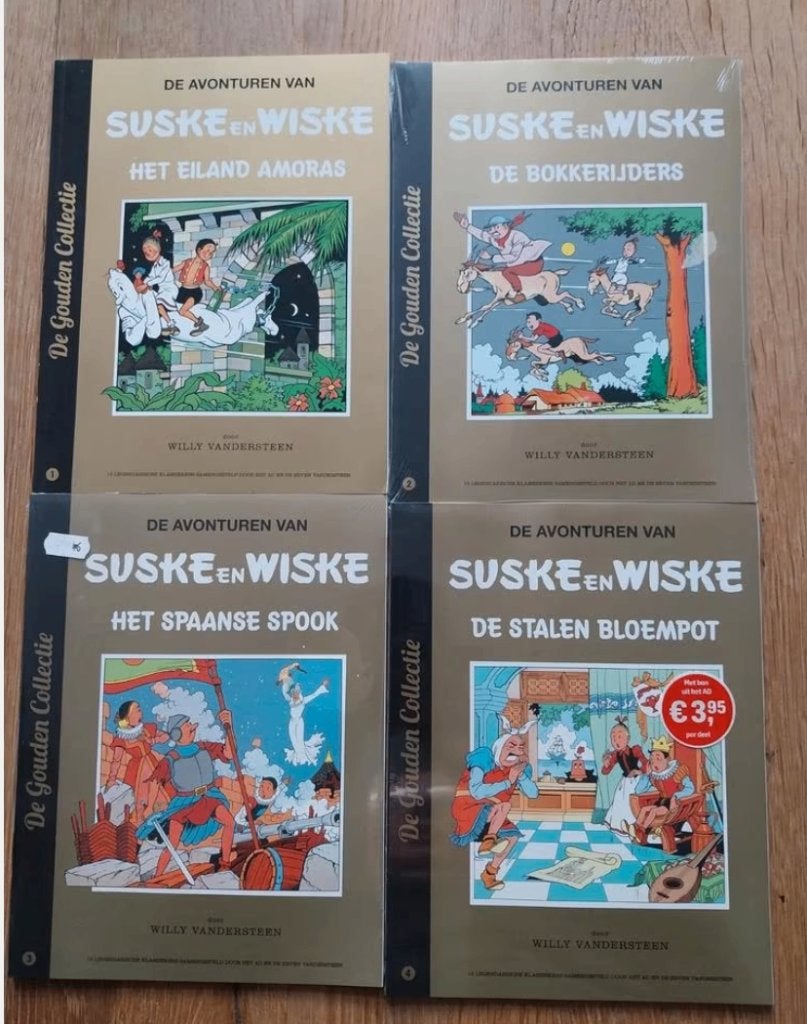 Suske en Wiske De Gouden Collectie 14x, Complete serie of reeks, Ophalen of Verzenden, Nieuw, Willy Vandersteen