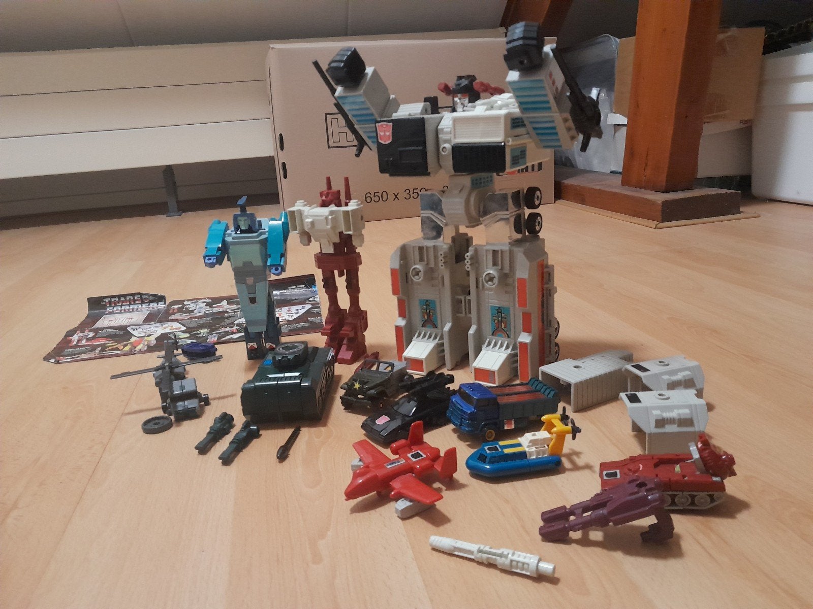 TRANSFORMERS Metroplex plus extra's!, G1, Ophalen of Verzenden, Gebruikt, Autobots
