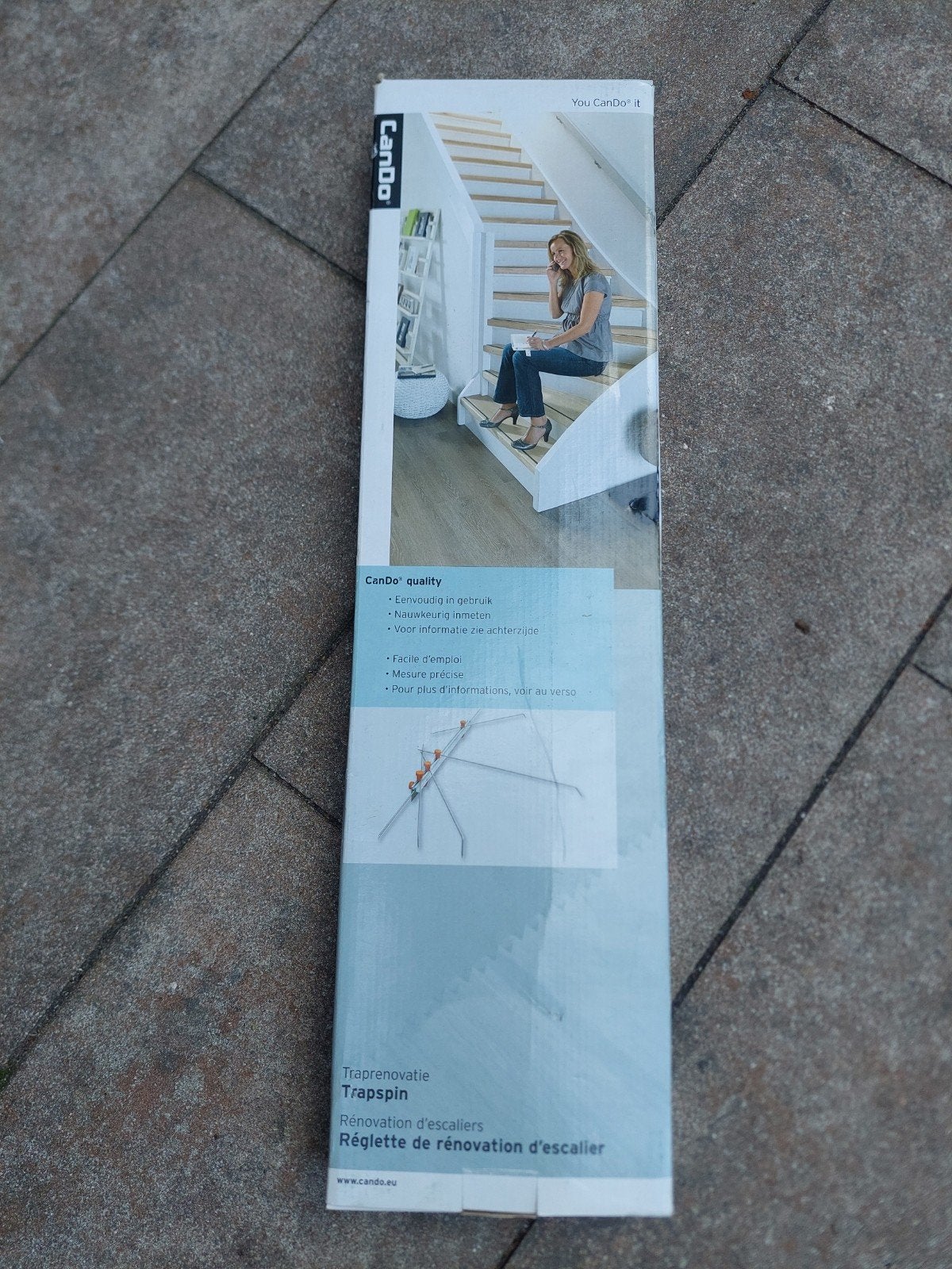 Cando Trapspin traprenovatie meetlat, Ophalen, Nieuw, Minder dan 2 meter