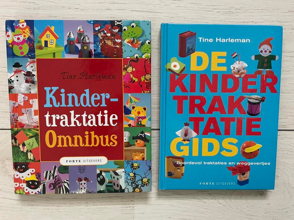 2 boeken over het maken van kindertraktaties, Tine Harleman, Ophalen of Verzenden, Zo goed als nieuw
