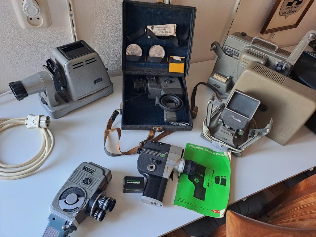 Griswold Film Spicer - Zeiss dia projector en film camera, Ophalen of Verzenden, 1960 tot 1980, Projector