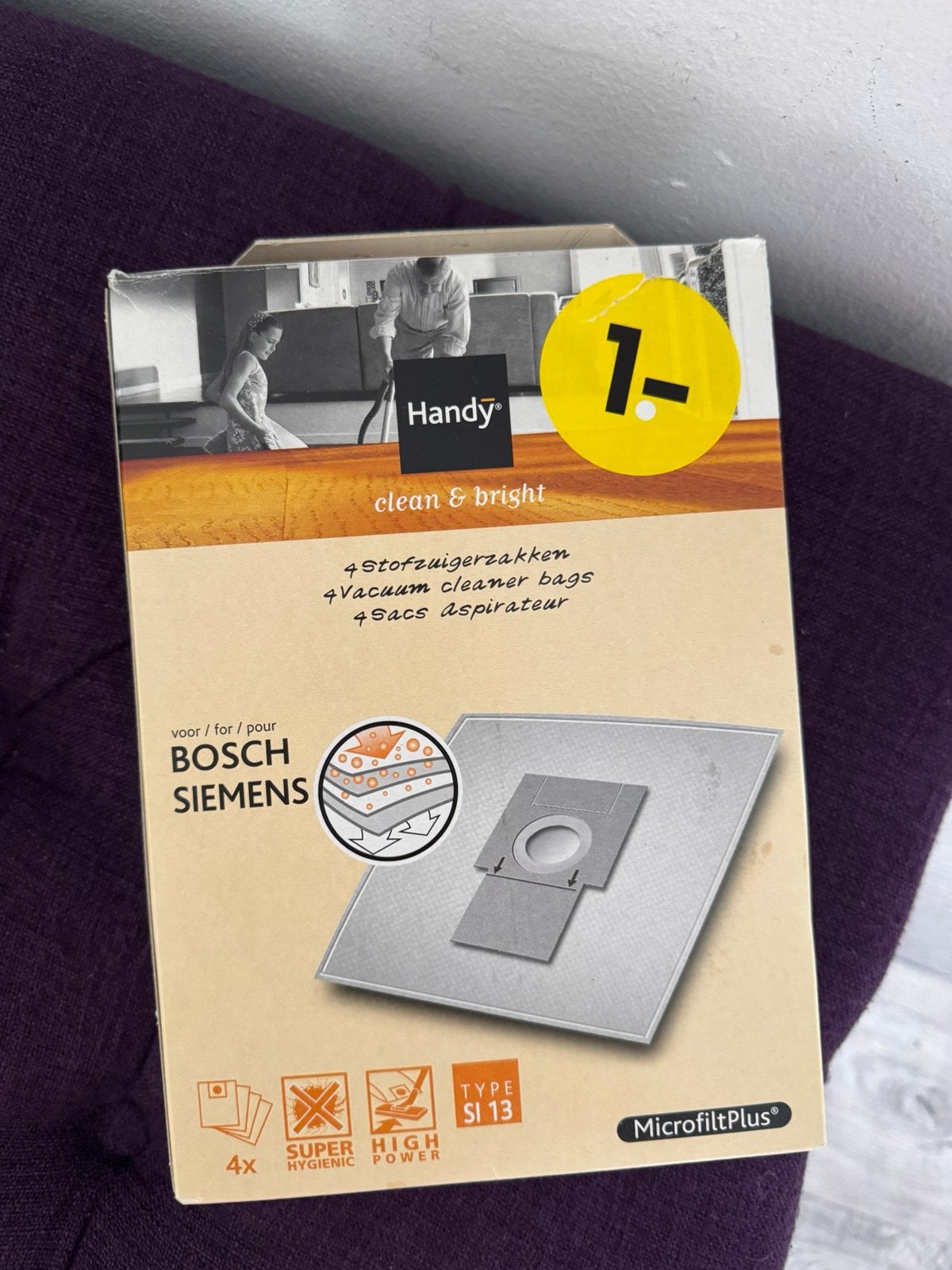 Stofzuiger Zakken voor Siemens of Bosch GRATIS!!, Ophalen of Verzenden, Nieuw