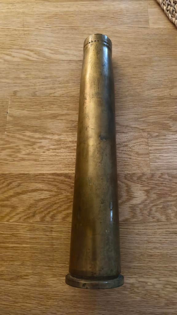 40mm M25 RM/C Huls uit 1944 - WOII Militaria, Ophalen of Verzenden, Landmacht, Overige gebieden, Hulzen of Bodemvondsten