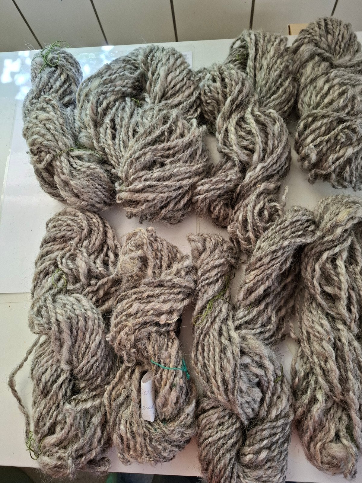 Wol van Spelsau schaap , handgesponnen, Hobby en Vrije tijd, Breien en Haken, Ophalen of Verzenden, Nieuw, Breien of Haken, Wol of Garen