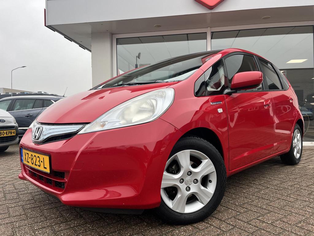 Honda Jazz 1.4 Hybrid Elegance Parkeersensoren achter, Clima, Euro 5, Stof, Gebruikt, 4 cilinders