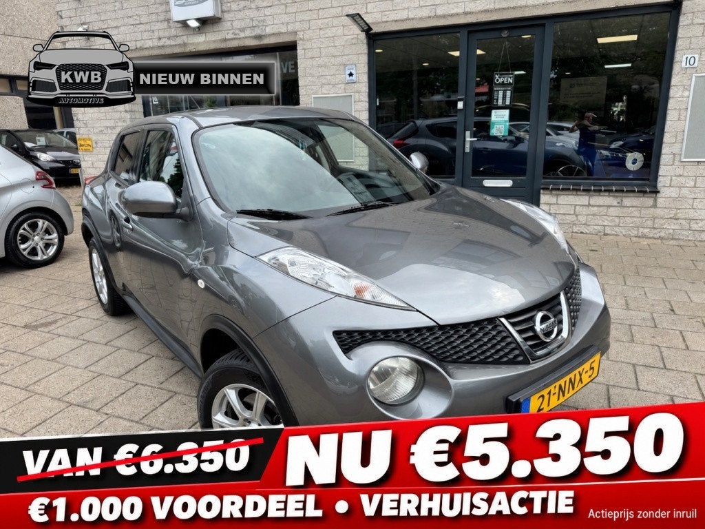 Nissan Juke 1.6 | Airco | Climate control | CarPlay | Camera, Auto's, 607 kg, Euro 5, 4 cilinders, 49 €/maand