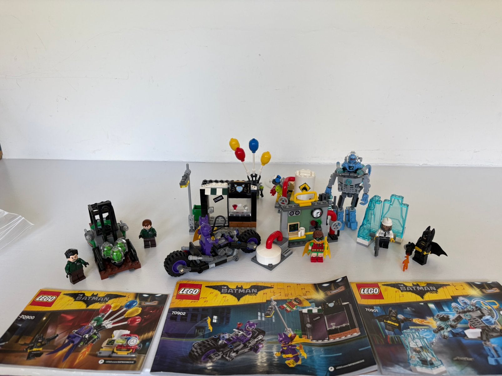 Lego Batman partij 70901 70902 + extra’s, Overige thema's, Lego, Ophalen of Verzenden, Zo goed als nieuw