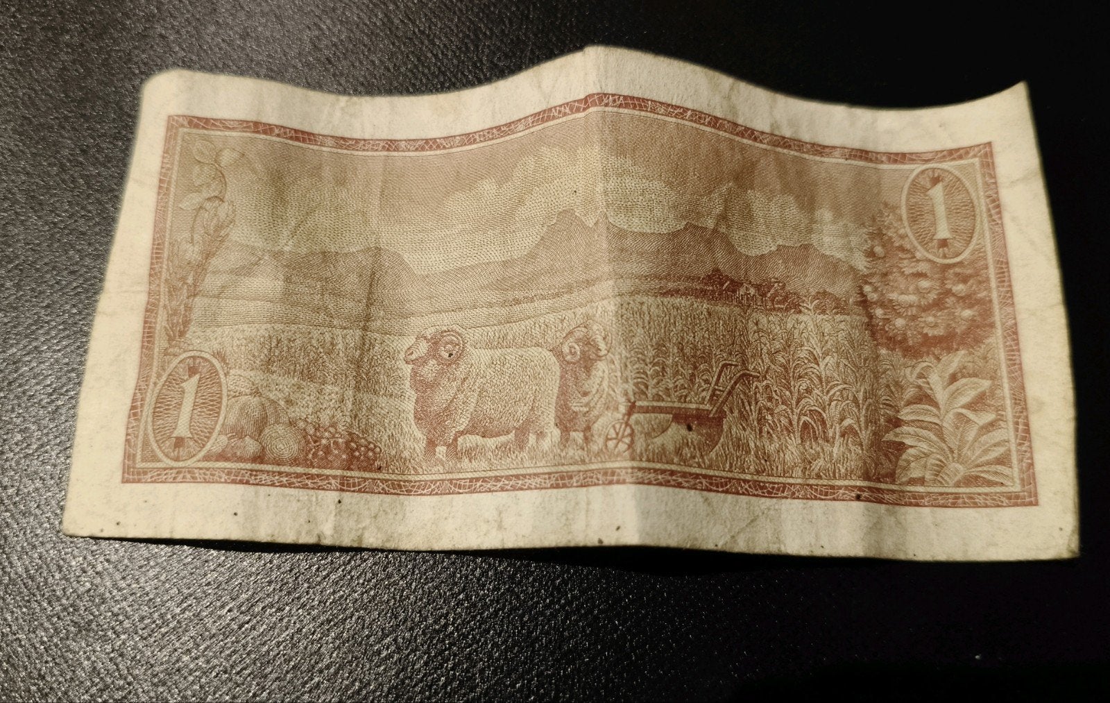Zuid-Afrika 1 Rand bankbiljet (1961-1966), Postzegels en Munten, Bankbiljetten | Afrika, Ophalen of Verzenden, Zuid-Afrika