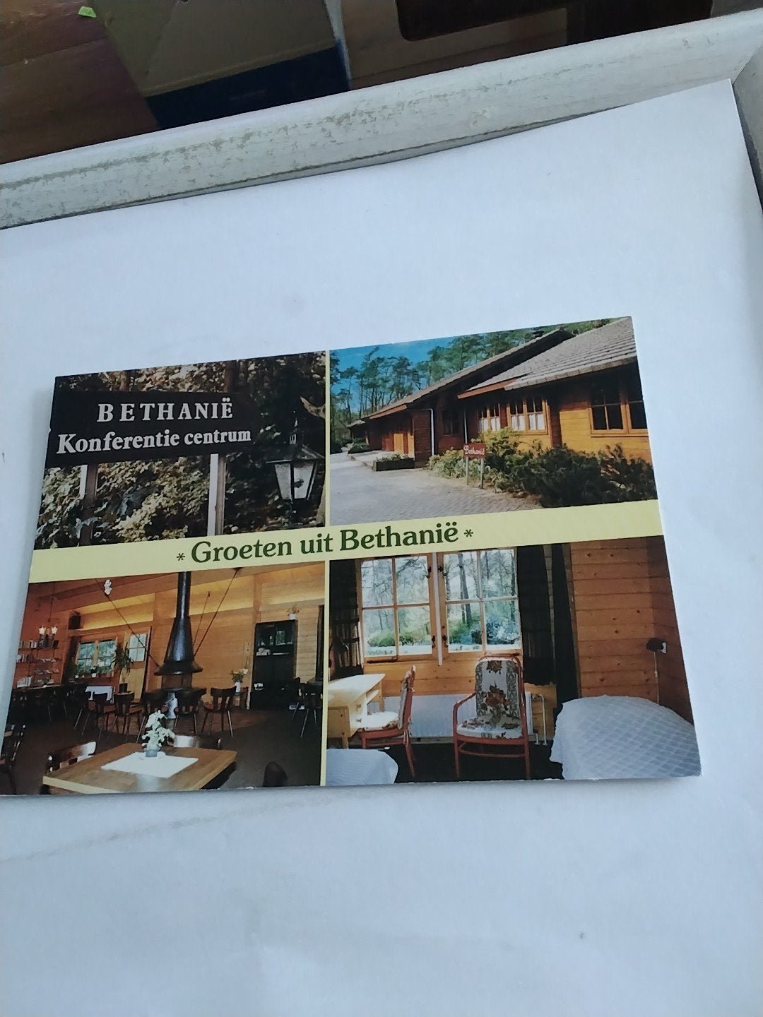 kaart  Amerongen Bethanië Konferentie Centrum, Verzamelen, Ansichtkaarten | Nederland, Ophalen of Verzenden, 1980 tot heden, Ongelopen