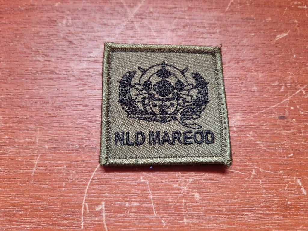 Maritieme EOD borstembleem, Ophalen of Verzenden, Marine, Nederland, Embleem of Badge