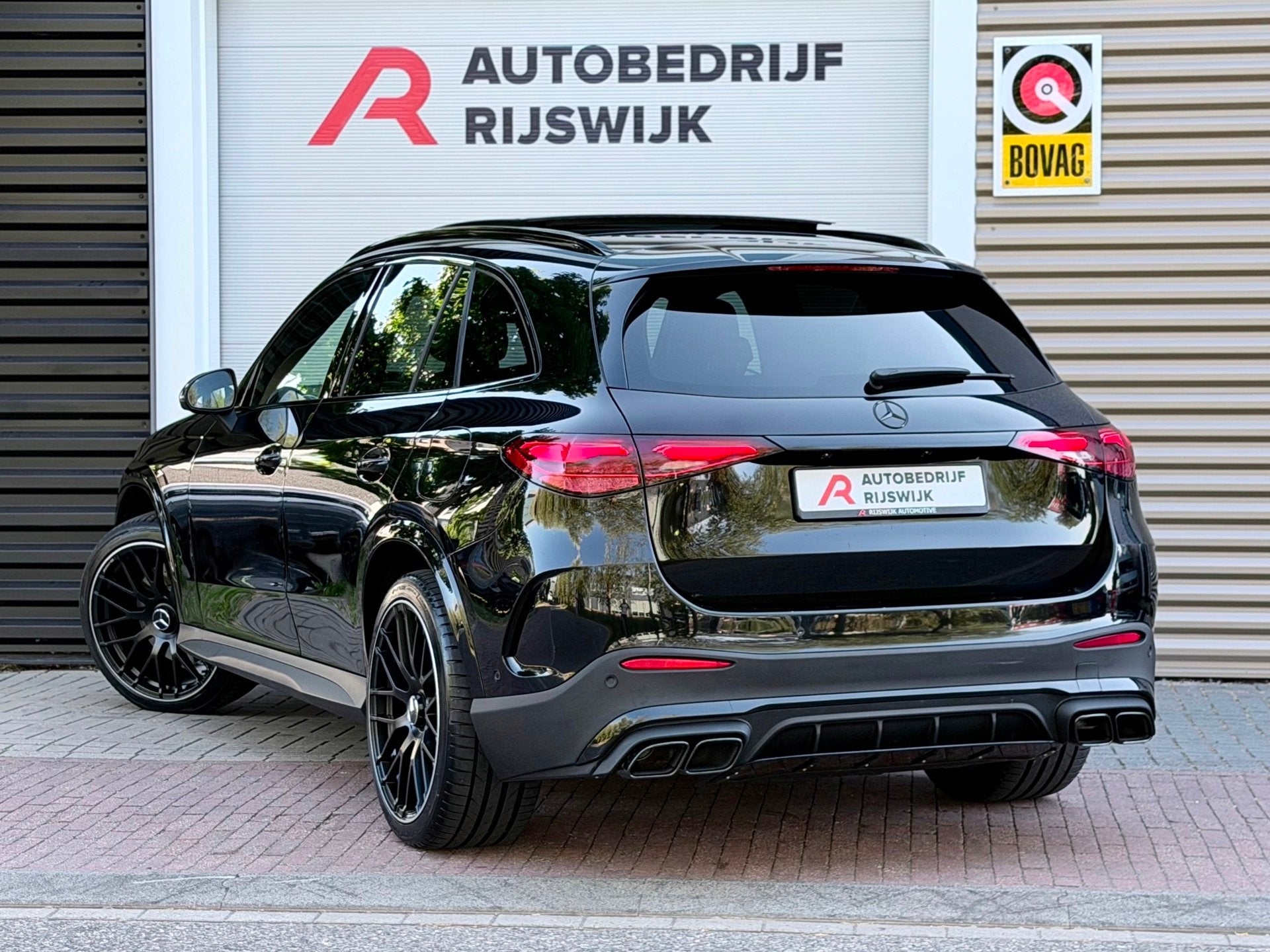 Mercedes-Benz GLC-klasse 400e 4MATIC AMG 63s Luchtvering/Bur, Auto's, Automaat, Automatische klimaatregeling, Gebruikt, Euro 6