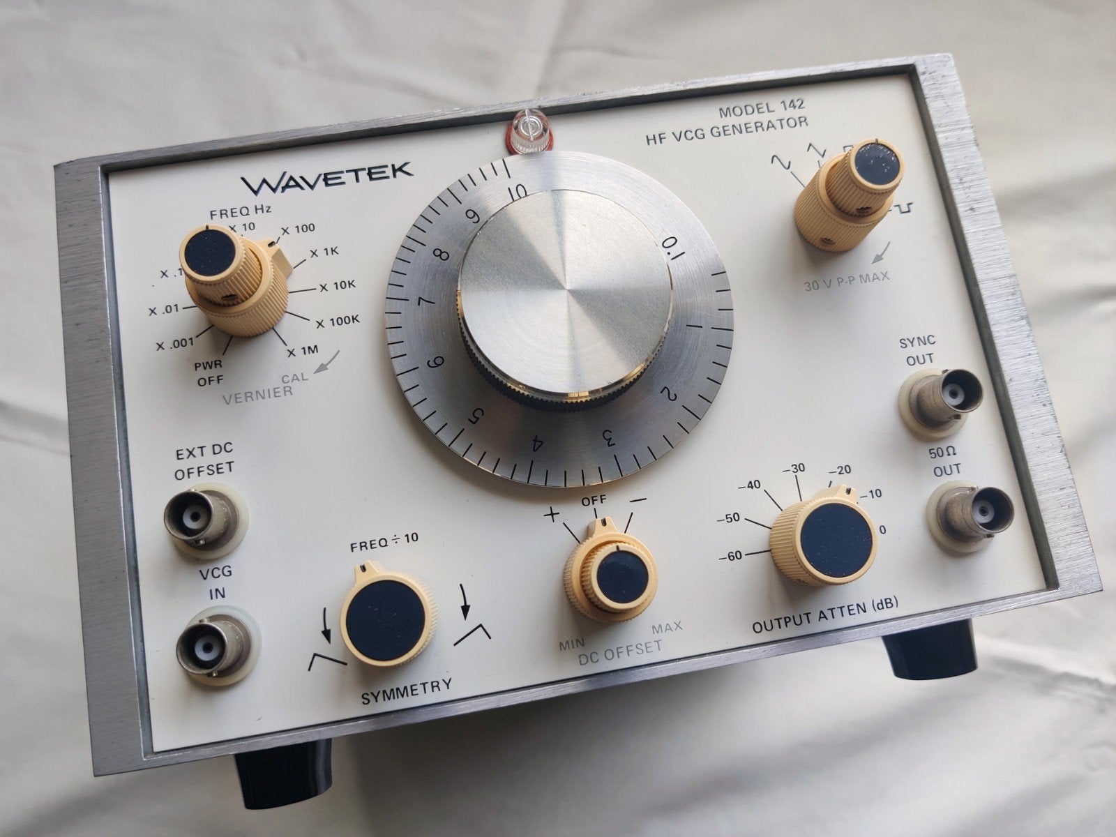 Wavetek Model 142 HF VCG Generator - Vintage Testapparatuur, Doe-het-zelf en Verbouw, Ophalen of Verzenden, Gebruikt