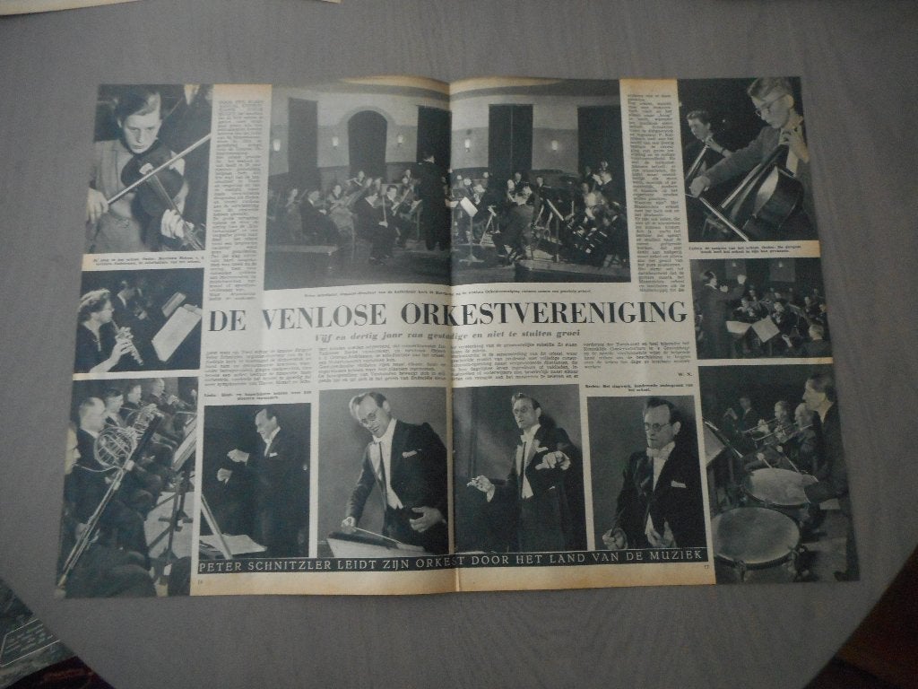Venlo. Orkestvereniging. Niet te stuiten groei. 1952., Ophalen of Verzenden, 1940 tot 1960, Nederland, Knipsel(s)