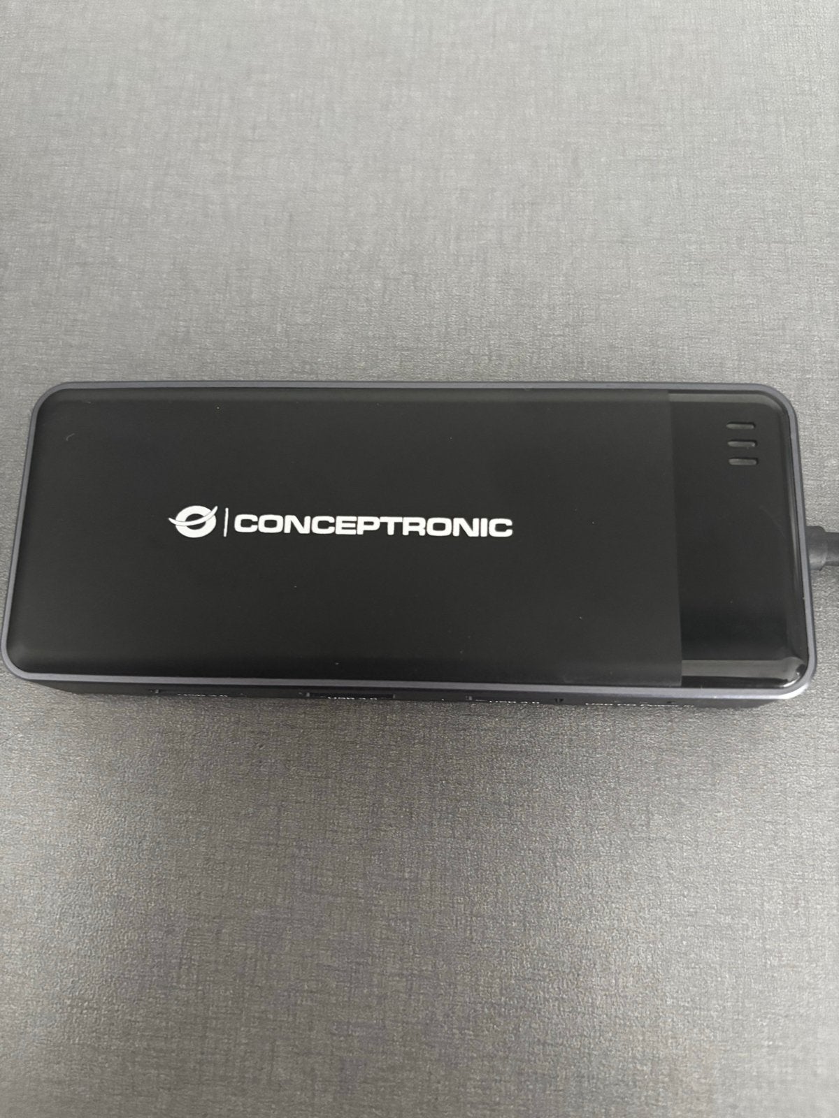 Conceptronic USB-C Docking Station/USB-hub, Ophalen of Verzenden, Gebruikt, Docking station, Laptop