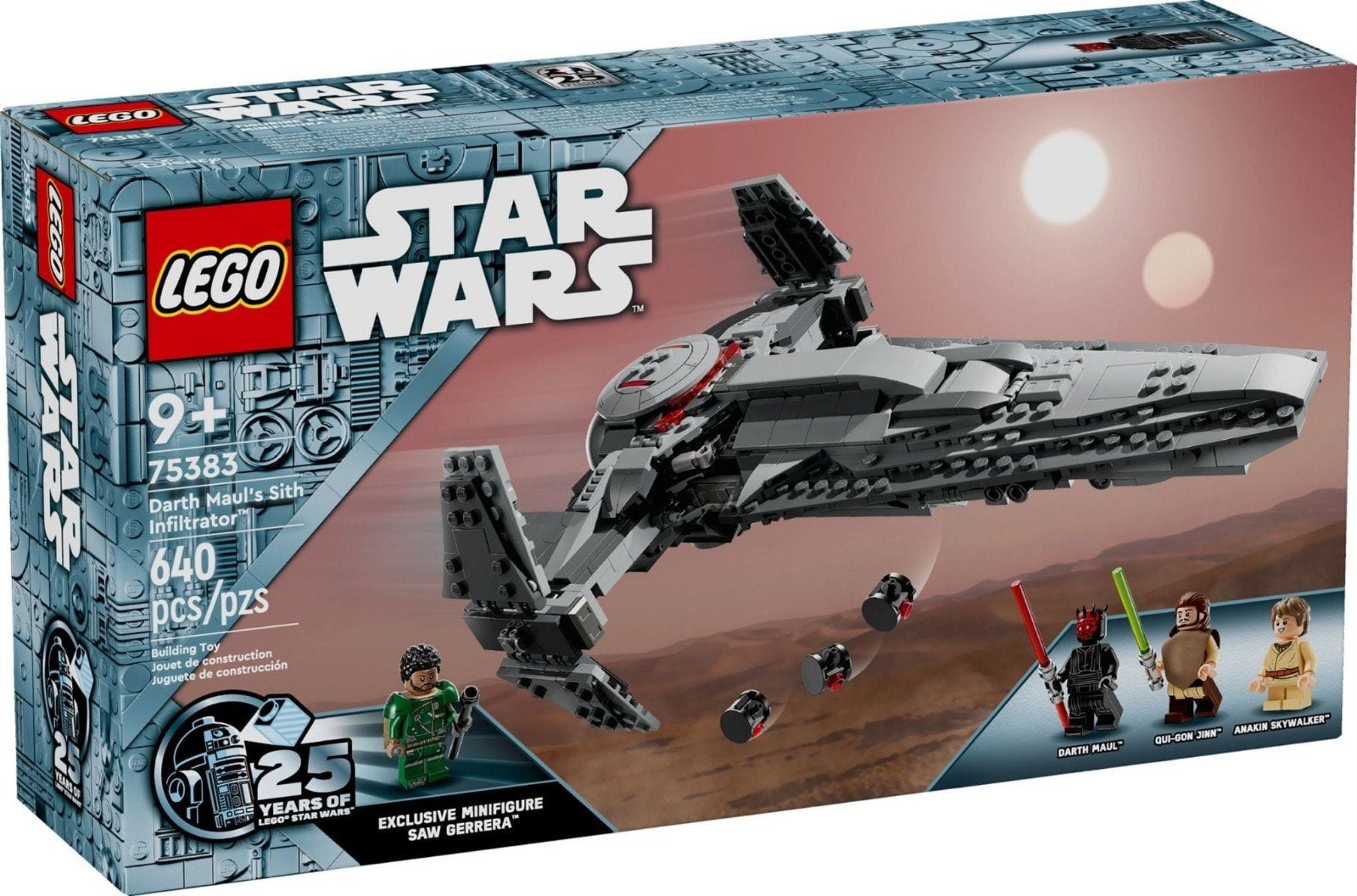 LEGO Star Wars Darth Maul's Sith Infiltrator - 75383, Kinderen en Baby's, Star Wars, Lego, Nieuw, Ophalen of Verzenden