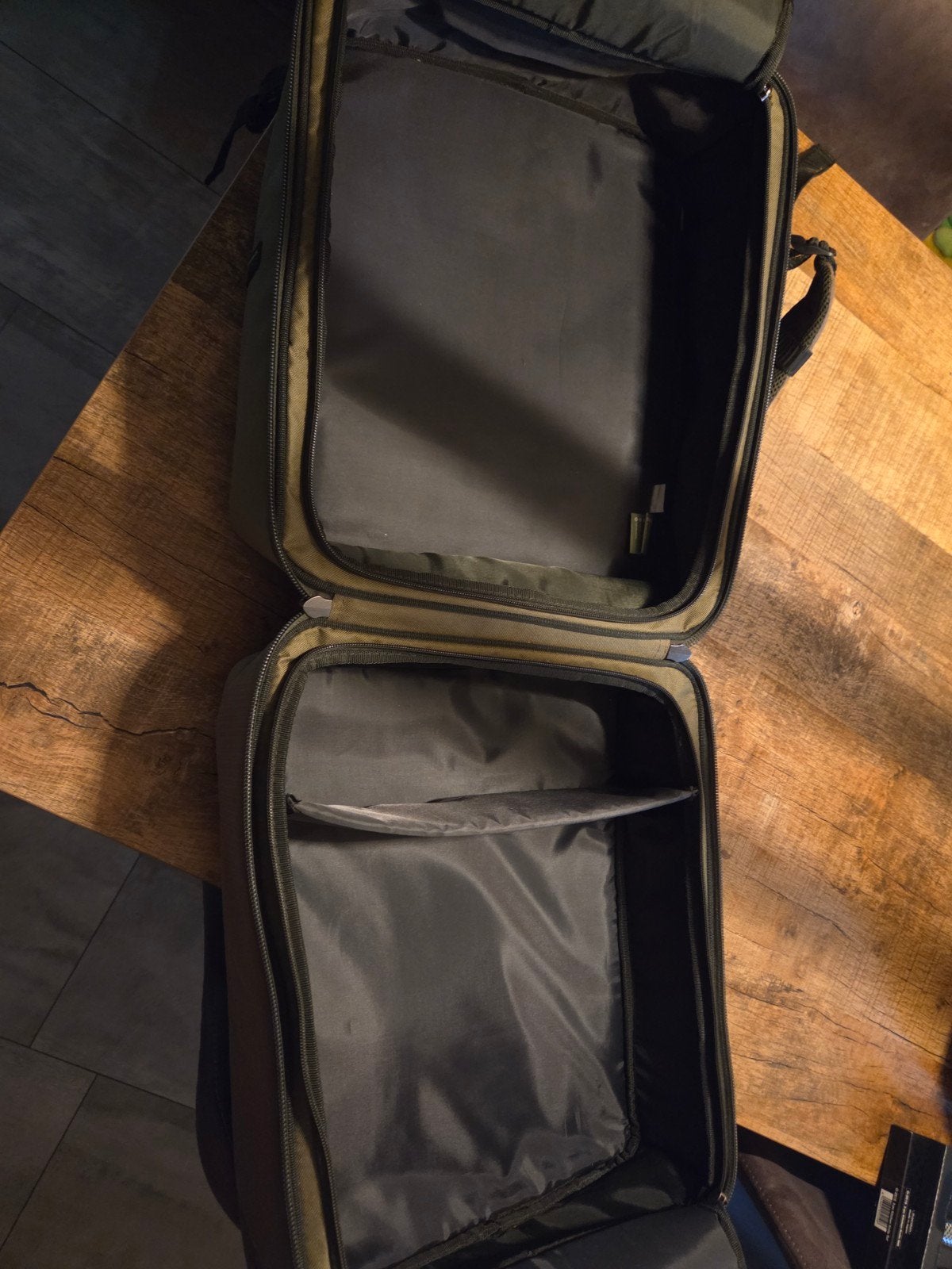 Korum Transition Fold-A-Sac - Handige Visrugzak, Ophalen of Verzenden, Zo goed als nieuw, Koffer of Tas