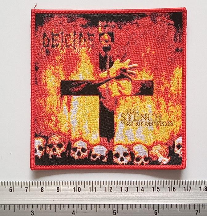 Deicide stench of redemption patch d90 limited edition metal, Verzenden, Nieuw, Kleding